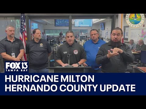 Hernando County Hurricane Milton update