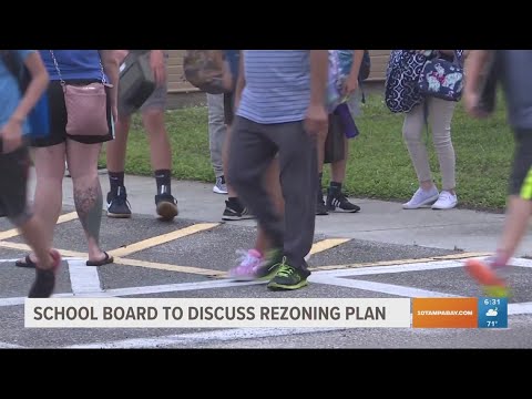 Hillsborough County school board to discuss rezoning plan