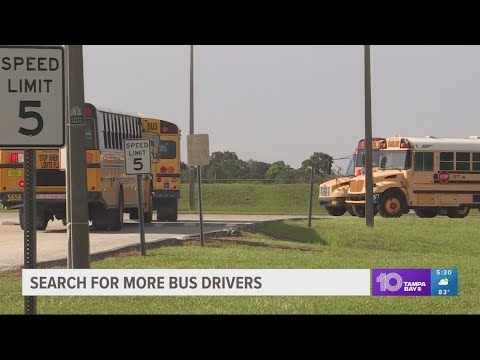 Hillsborough Schools looking to bring on more than 100 bus drivers