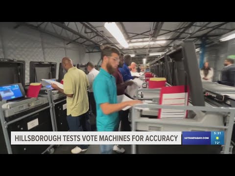 Hillsborough tests voting machines for accuracy, hoping transparency will address concerns