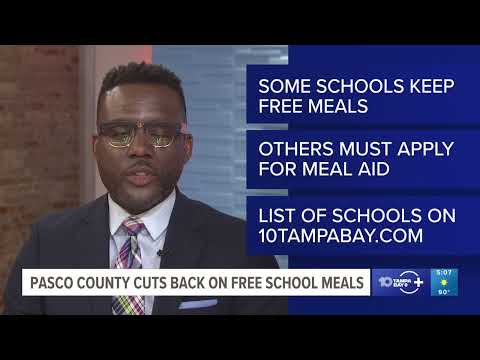 Pasco County Schools adjusting free meal program due to rising costs