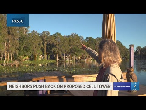 Pasco County neighbors push back on proposed cell phone tower