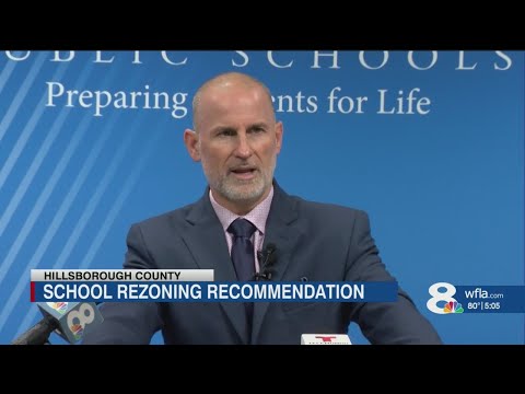 Hillsborough County Schools Superintendent to present re-zoning recommendation to school board