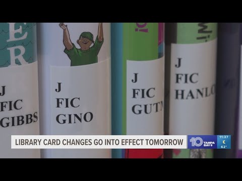 Library card changes in Hillsborough County