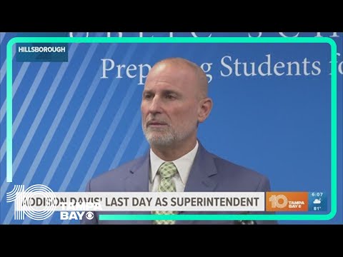 Friday is Addison Davis&#39; last day as Hillsborough superintendent