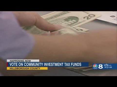 Hillsborough County Commissioners let the community weigh in on Community Investment Tax Revenue red