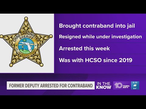 Sheriff: Hillsborough deputy gave inmate marijuana vape pens and edibles