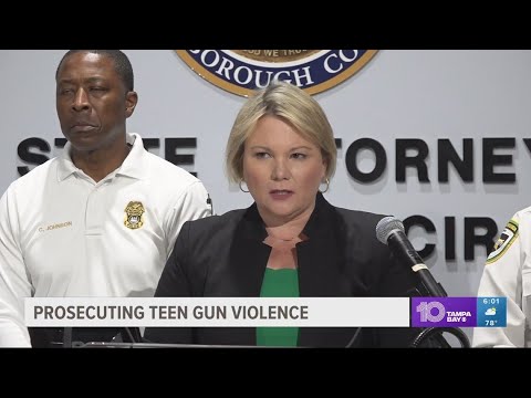 Hillsborough County state attorney charging more teens as adults to curb gun violence