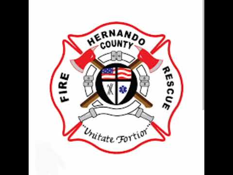 Hernando County Fire Rescue EMS dispatch emergency calls on 154.235 VHF + Brooksville Spring Hill FL