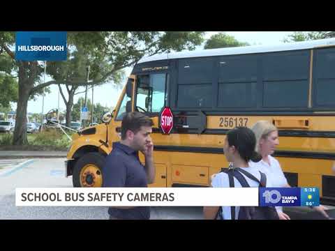 Hillsborough County school buses now feature cameras on stop arms