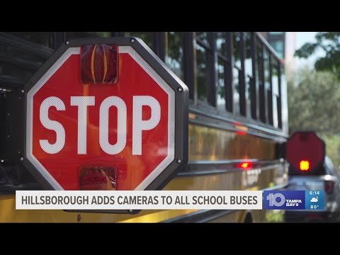 Hillsborough County school buses will be equipped with cameras that can ticket you