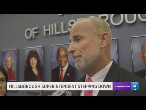 Hillsborough Co. Schools superintendent resigned. Is he heading back to Duval?