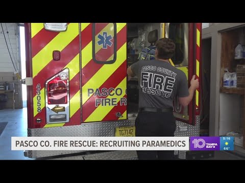 Pasco County Fire Rescue to pay costs in effort to boost paramedic recruitment