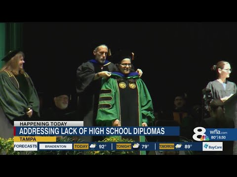 Hillsborough Schools District Leaders Address Lack of HS Diplomas