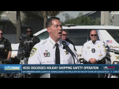 Hillsborough Sheriff announces holiday shopping safety operation