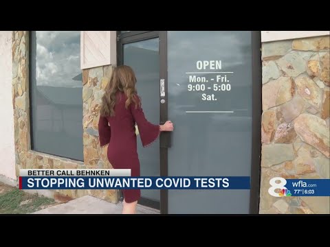 Unwanted COVID-19 test leads to Pasco County address