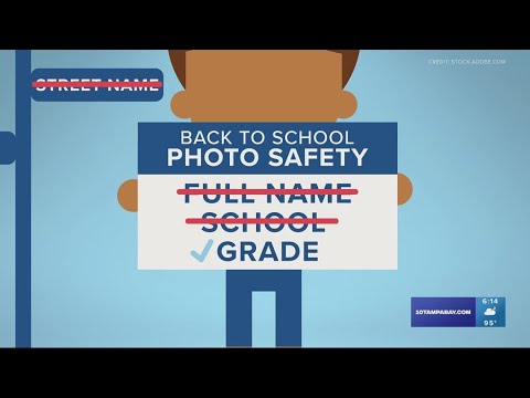 Pasco sheriff: Think twice before posting a back-to-school photo of your child