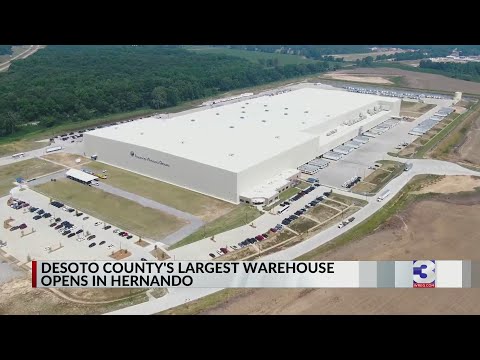 DeSoto County&#39;s largest warehouse opens in Hernando