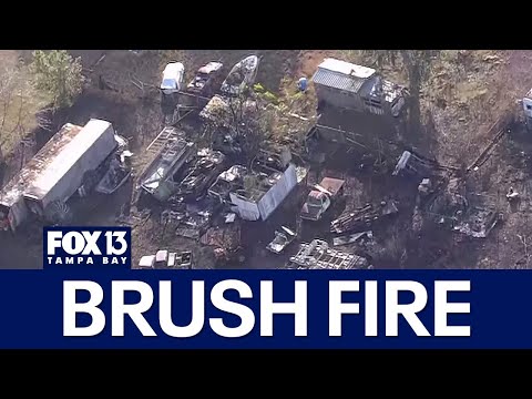 Hillsborough controlled burn turns into damaging brush fire