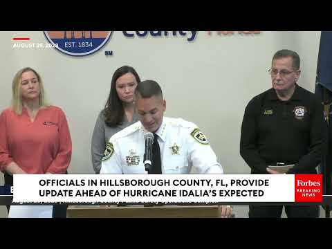 Hillsborough County Officials Provide Crucial Hurricane Idalia Update Ahead Of Expected Landfall