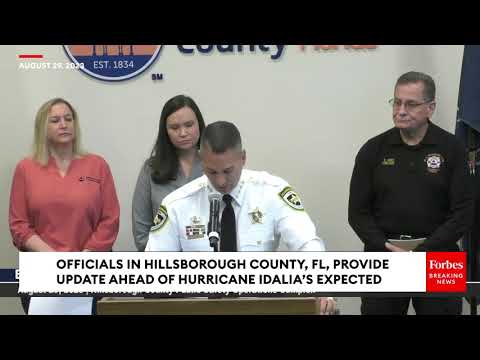 Hillsborough County Officials Provide Crucial Hurricane Idalia Update Ahead Of Expected Landfall