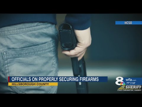 Hillsborough County Sheriff giving out free gun locks