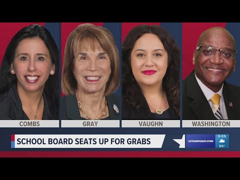 Several Hillsborough County School Board seats up for grabs in 2024 Florida Primary Election