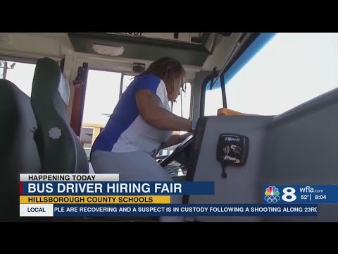 Hillsborough Schools hiring 200 bus drivers amid shortage