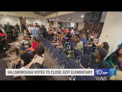 Hillsborough school board votes 4-3 in favor to close Just Elementary School