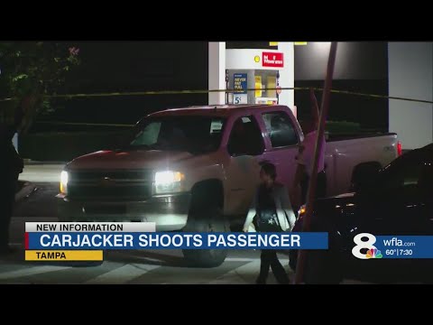 Deputies: Carjacker shoots passenger in Hillsborough County