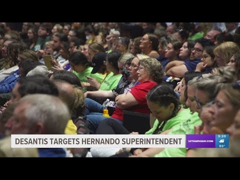 DeSantis admin wants Hernando County votes to decide if new superintendent should be elected or appo