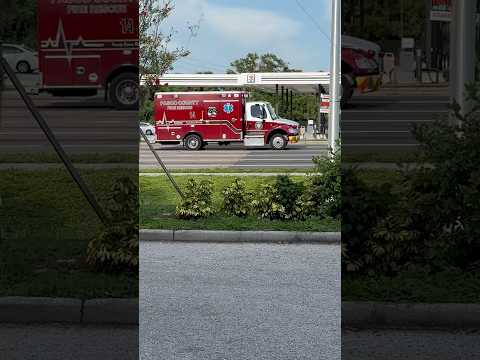 Pasco County Fire Rescue, Rescue 14 transporting