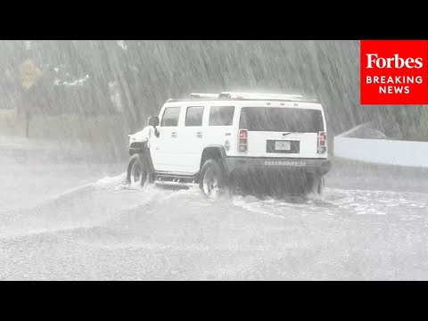 WATCH: Hurricane Idalia Causes Flooding In Pasco County, Florida