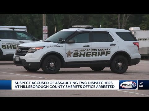 Suspect accused of assaulting two dispatchers at Hillsborough County Sheriffs Office arrest