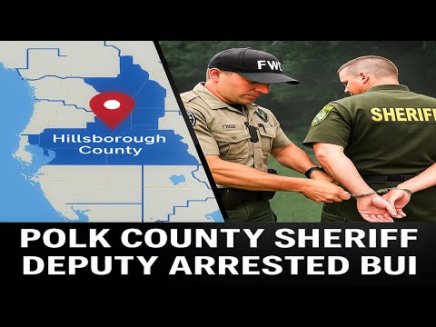 Polk County Deputy Arrested for BUI in Hillsborough! | Blew Twice Legal Limit