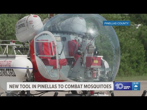 Hillsborough County introduces mosquito-combatting helicopter