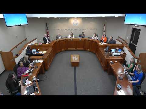 Pasco County School Board Meeting- March 7, 2023