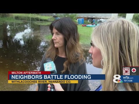 Hernando Co. Neighbors continuing to battle flooding