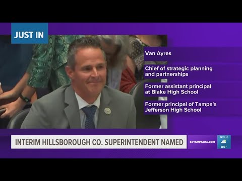 Van Ayres named interim Hillsborough County Schools superintendent