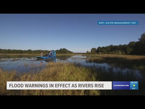 Flood warnings in effect for Hernando and Pasco counties