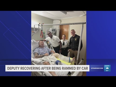 Hillsborough County deputy recovering after being run over by driver