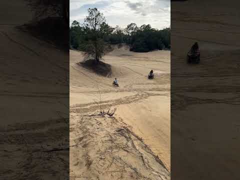 Cool sand hills in citrus county Florida #florida #flordilina #4wheeler #fun