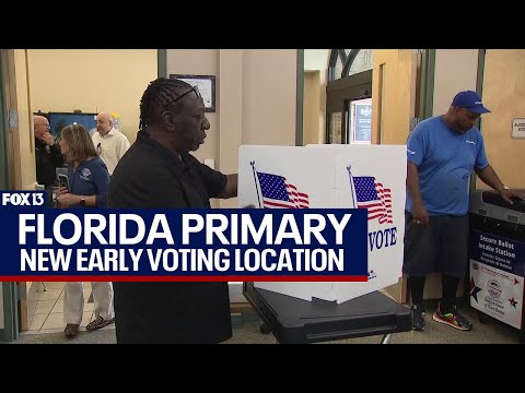 Hillsborough get new early voting site as mail ballots drop