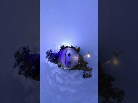 Lightning storm in Pasco County Dade City really cool on Insta 360 X5 nighttime filming
