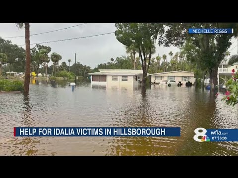 Hillsborough County residents facing damage from Idalia can now apply for FEMA assistance