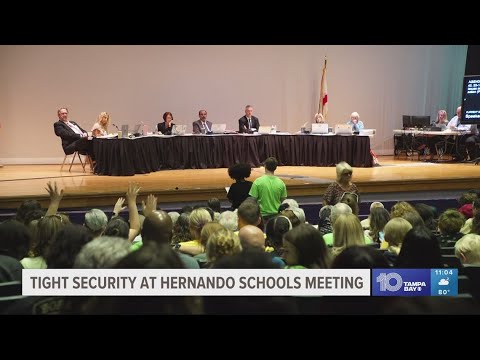 Hundreds turn out at Hernando County School Board meeting over Disney movie