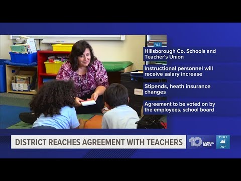 Hillsborough County public schools reaches tentative agreement with teachers union