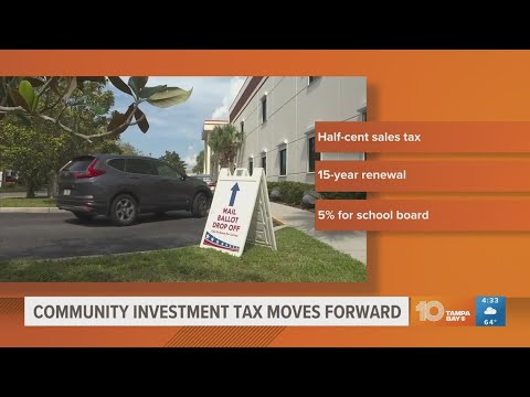Hillsborough community investment tax moves forward