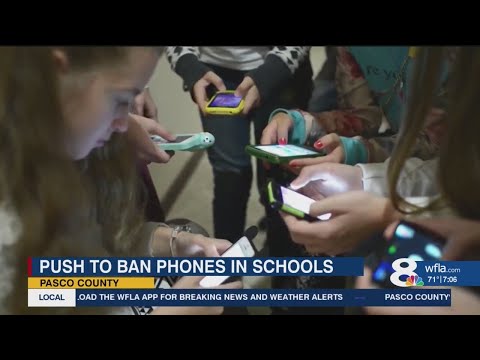 Superintendent calls for cell phone ban on Pasco school campuses