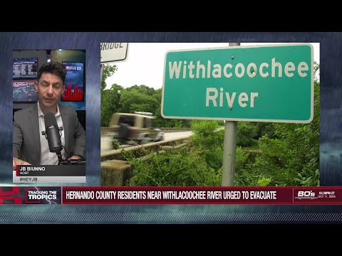 Hernando County residents near Withlacoochee River urged to evacuate